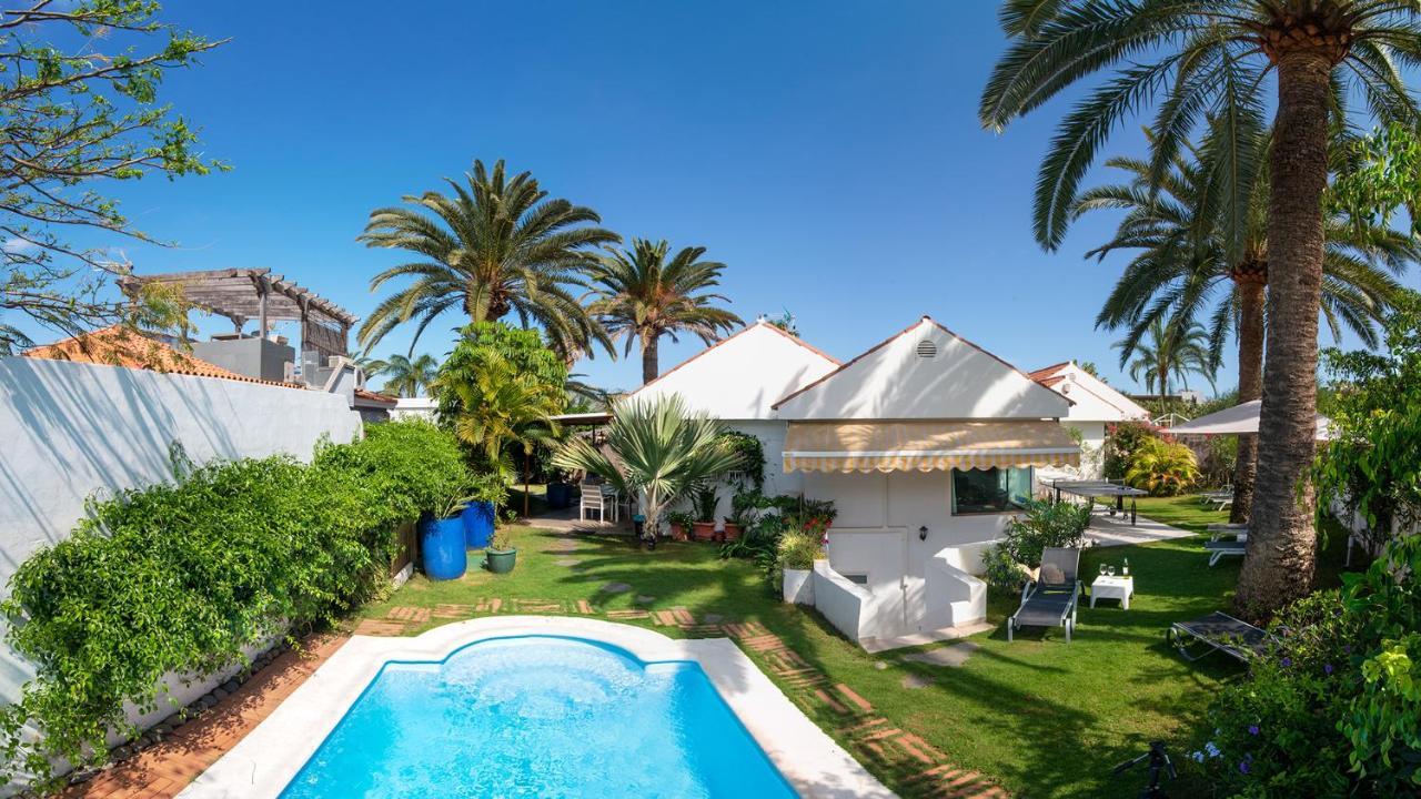 La Villa Calypso - Vivienda Vacacional Con Piscina Privada Maspalomas  Eksteriør billede